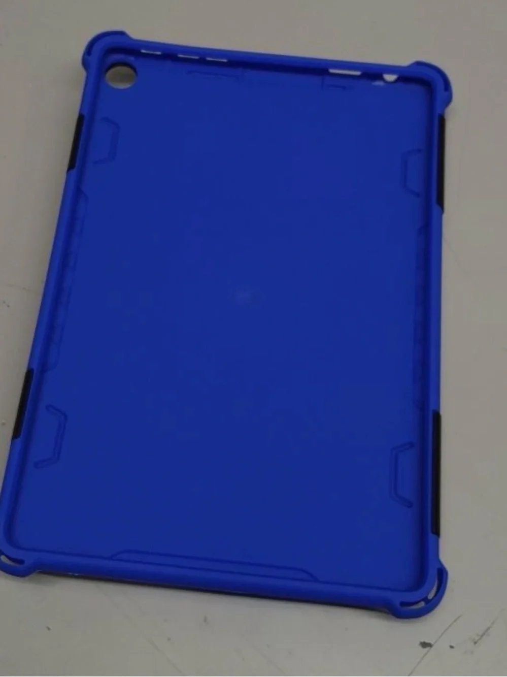 ROISKIN Amazon Fire HD 10/10 Plus 13th Gen 2023 Rugged Case Hand Strap Blue